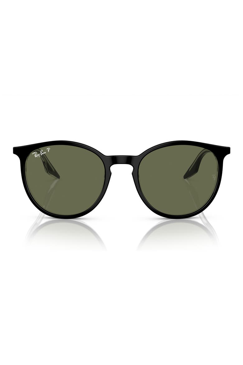 51mm Polarized Phantos Sunglasses, Main, color, BLACK GREEN