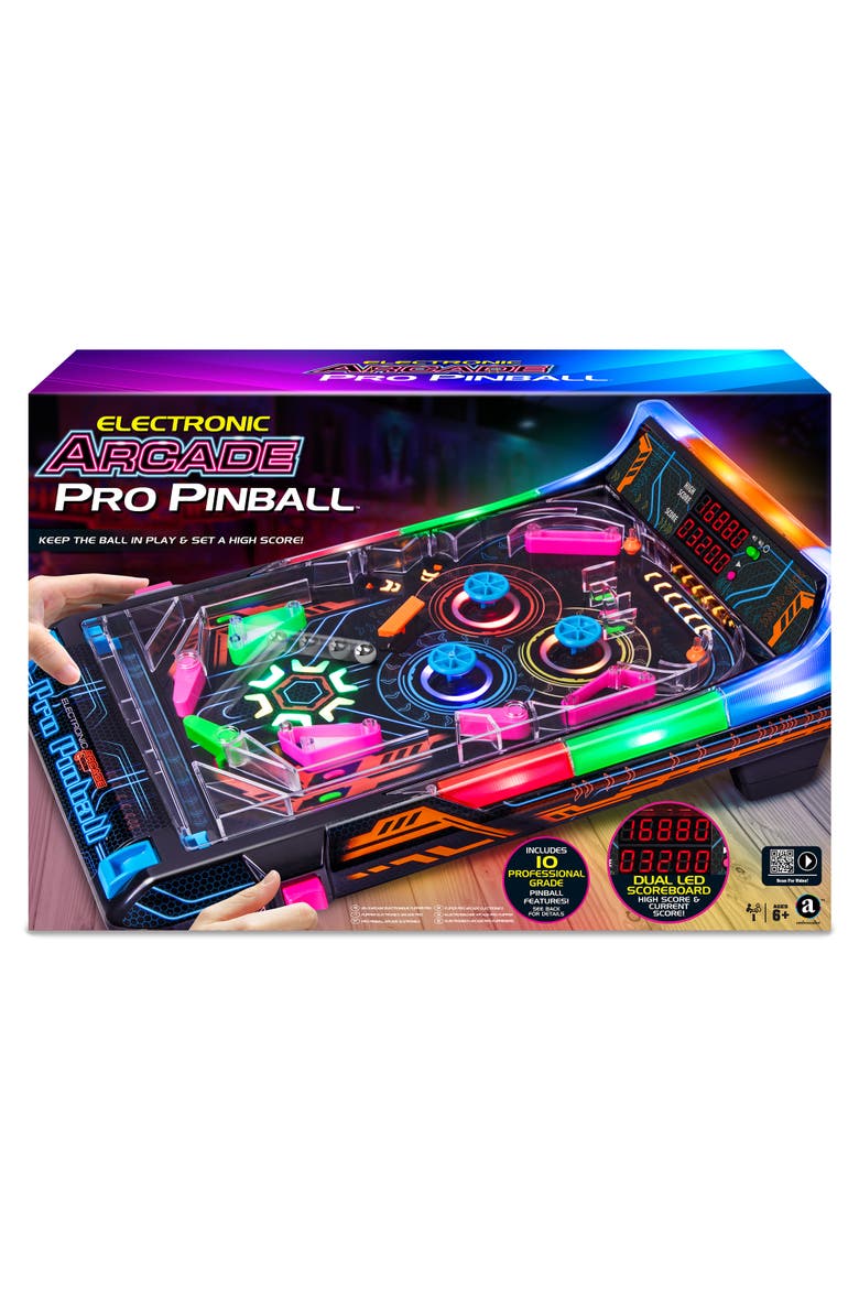 Electronic Arcade Pro Pinball Age, Main, color, Multicolored
