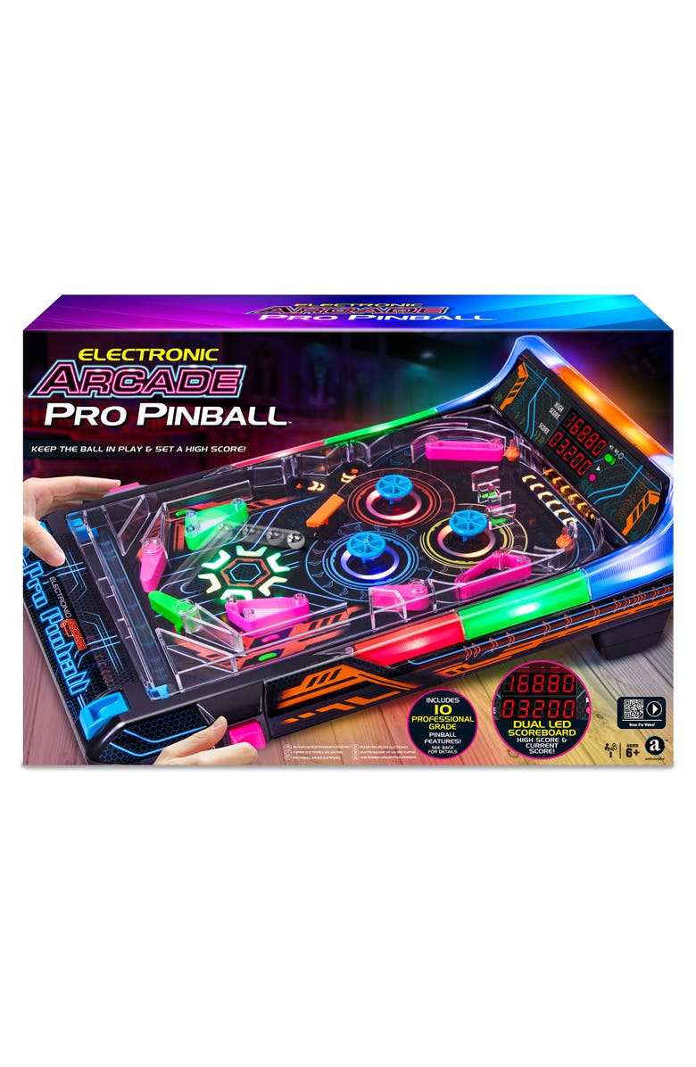 Ambassador Games Electronic Arcade Pro Pinball Age, Main, color, 