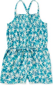 Tea Collection Smocked Strappy Romper