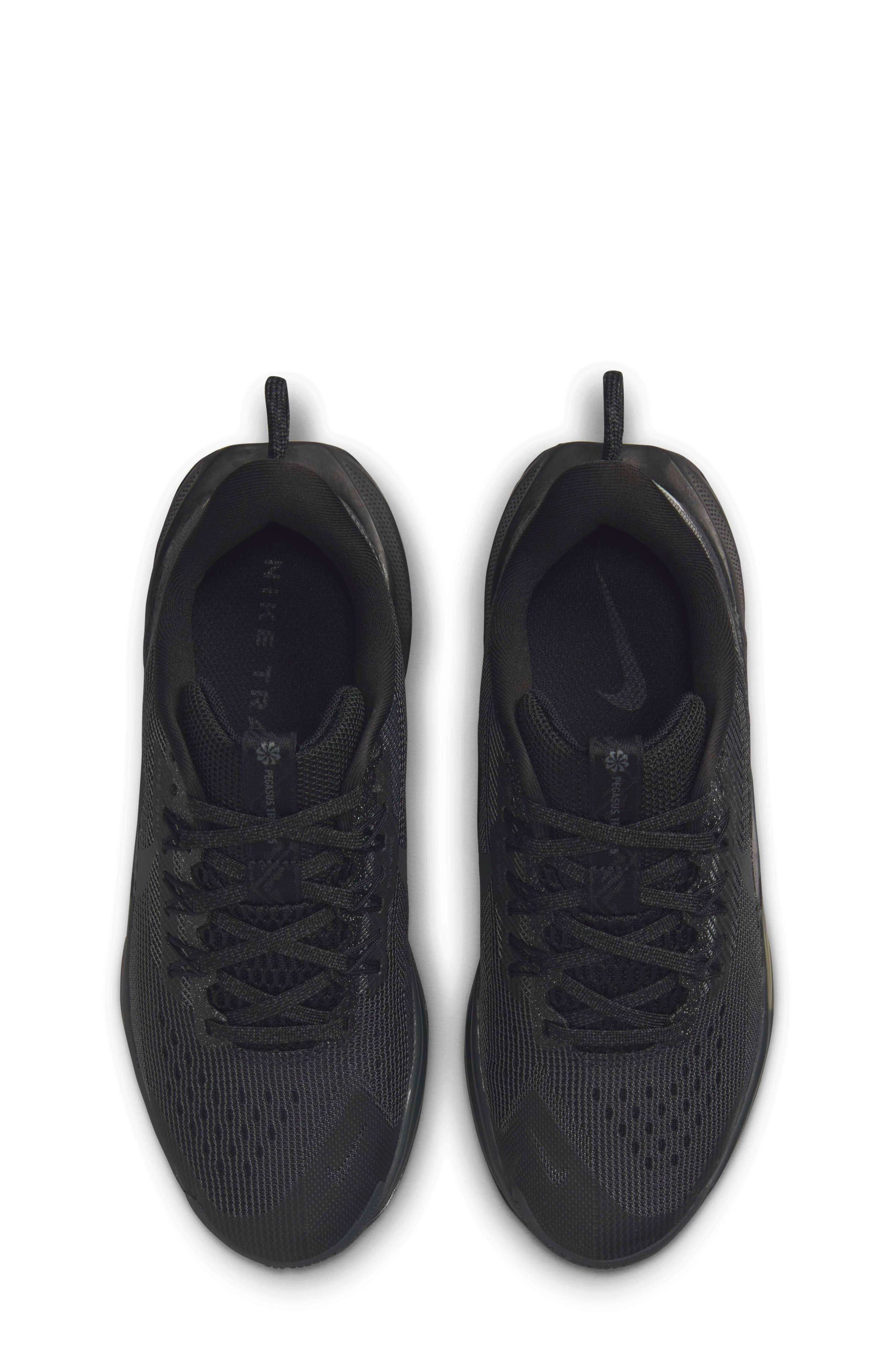 Nike Kids' Pegasus Trail 5 Trail Running Shoe, Alternate, color, 001 Black/Anthra