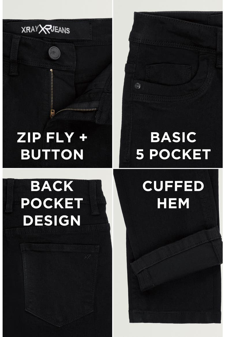 Kids' Super Soft Denim Jeans, Alternate, color, BLACK