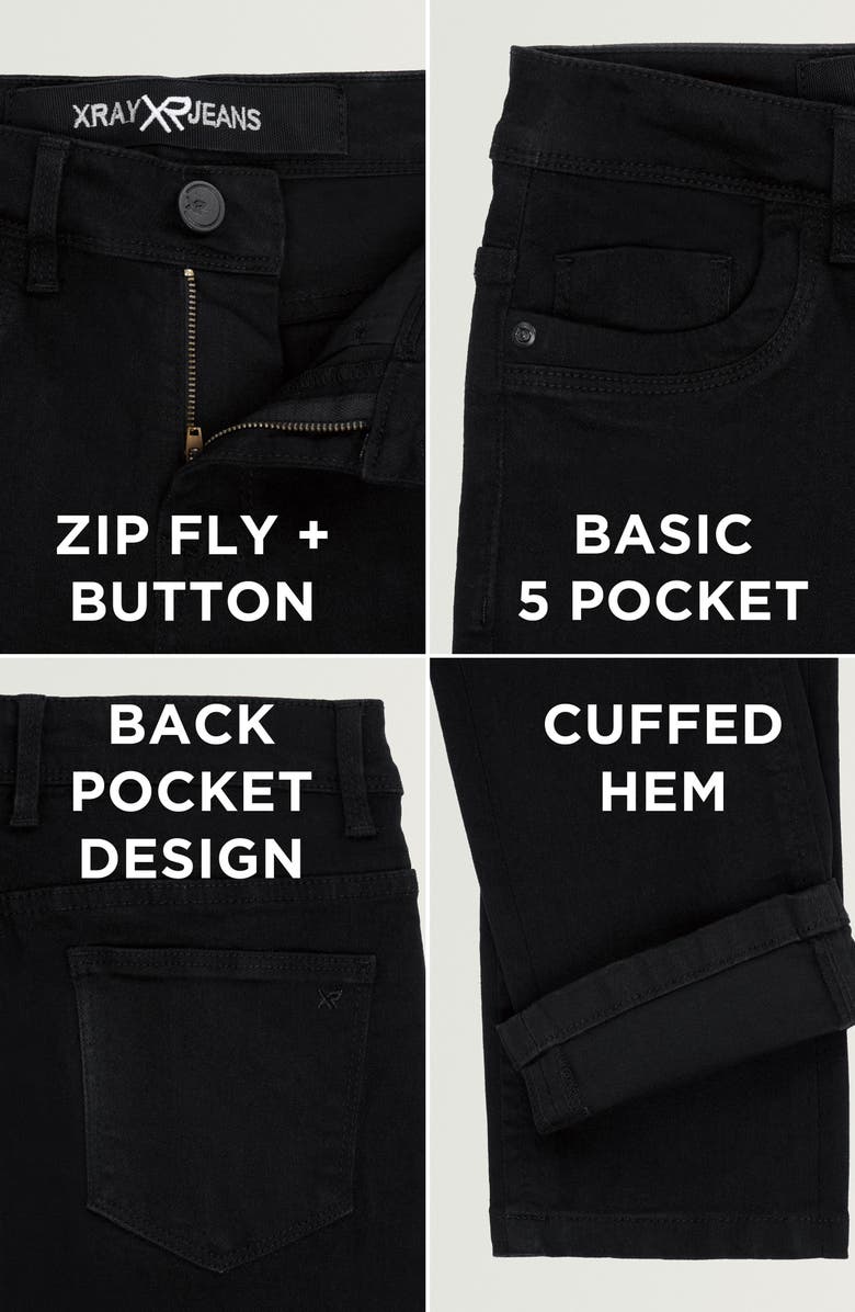 XRAY Kids' Super Soft Denim Jeans, Alternate, color, Black