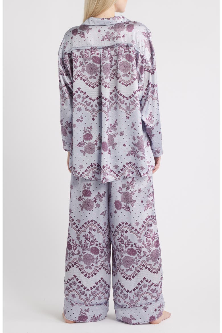 Dreamy Days Print Pajamas, Alternate, color, ICE COMBO