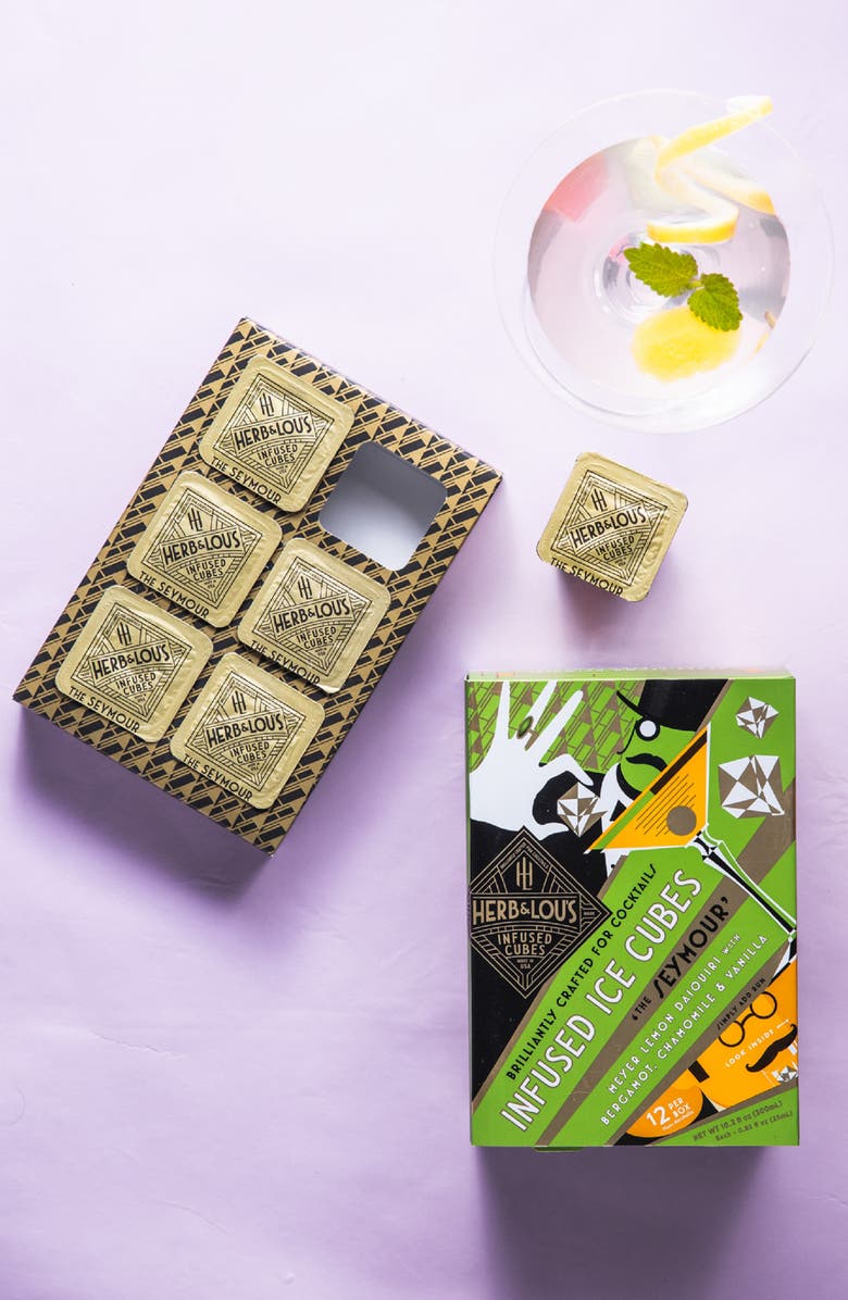 Herb & Lou's The Seymour 6-Pack Infused Ice Cubes, Alternate, color, 