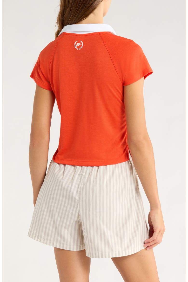 Sportswear Retro Polo, Alternate, color, 633 PICRED/SAIL
