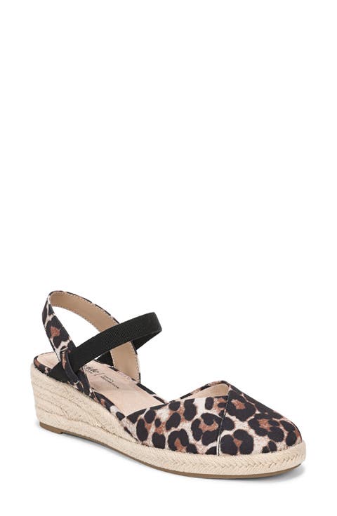 Pilar Slingback Espadrille Platform Wedge Sandal (Women)
