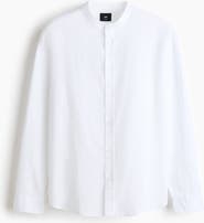 H&M Relaxed Fit Linen-blend Shirt