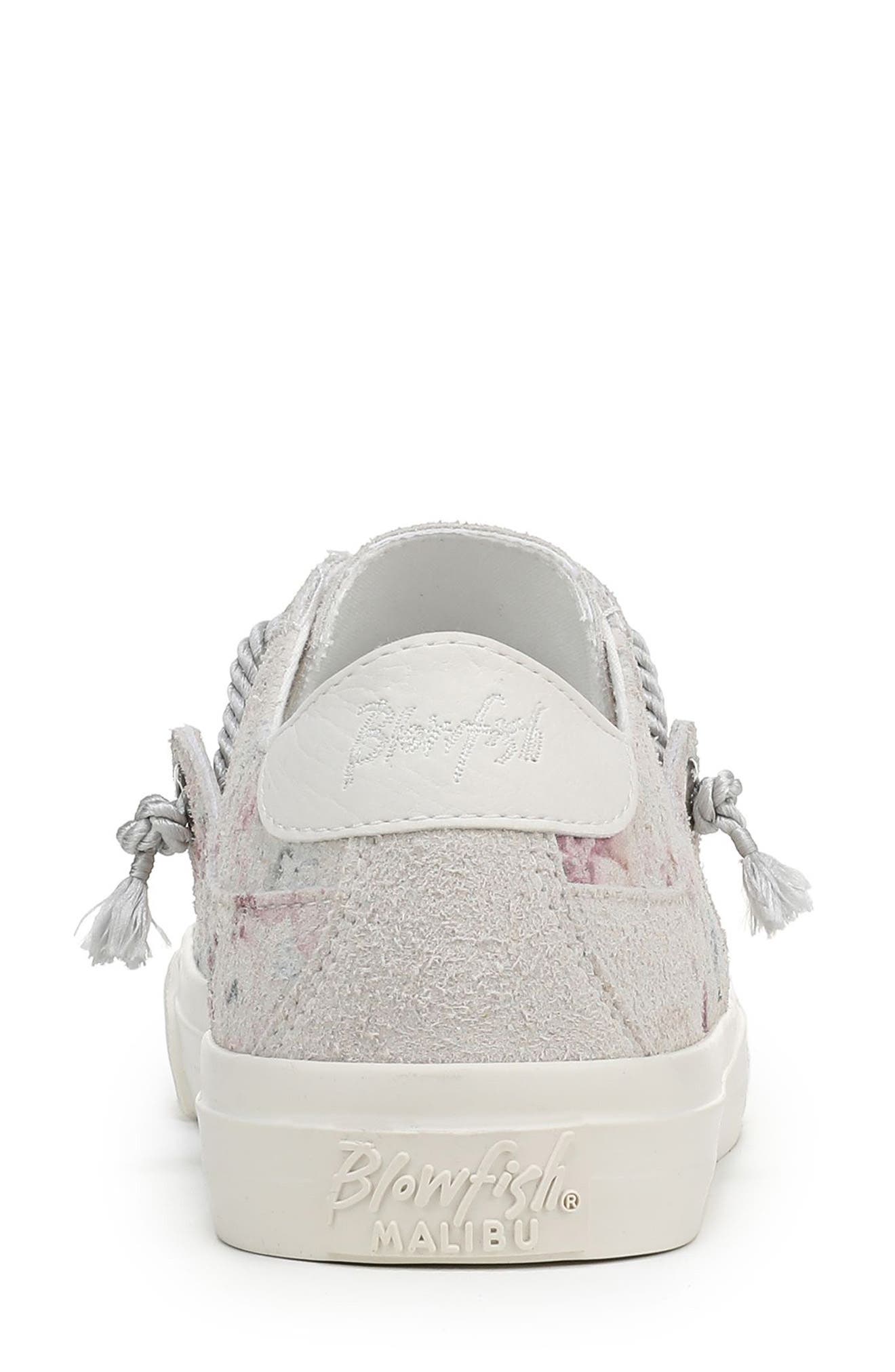 Blowfish Malibu Martina Low Top Sneaker, Alternate, color, Whitecap Floral Print