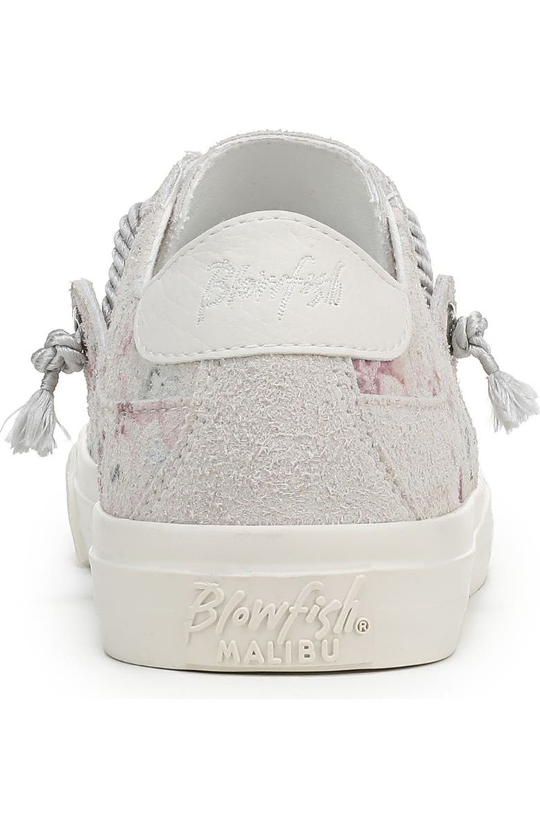 Blowfish Malibu Martina Low Top Sneaker, Alternate, color, Whitecap Floral Print