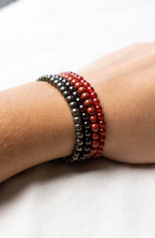 Tiny Rituals Aries Bracelet Set In Multi