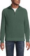 Lands' End Drifter Quarter Zip Sweater