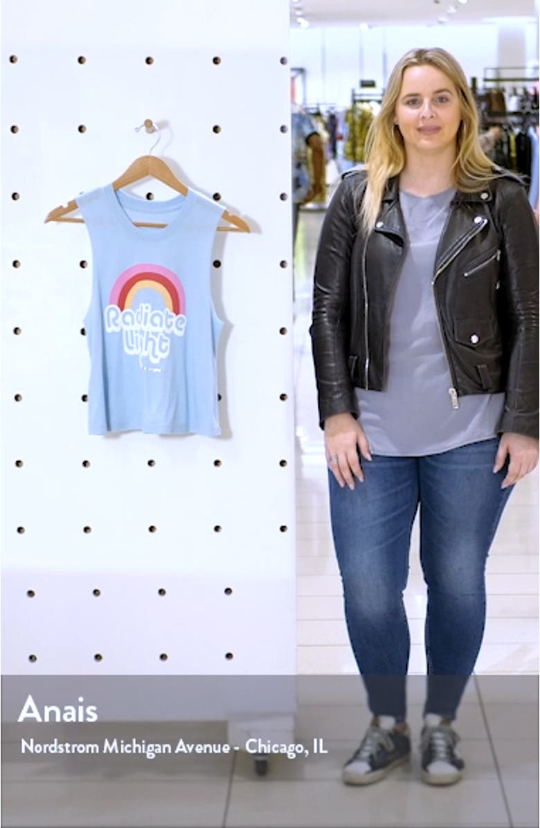 Radiate Light Crop Tank, sales video thumbnail