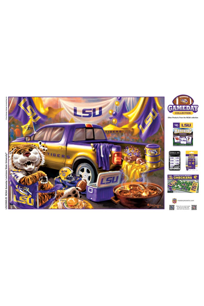 LSU Tigers Gameday 1000 Piece Puzzle, Alternate, color, Multicolor