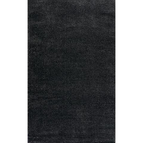 Haze Solid Low-Pile Area Rug