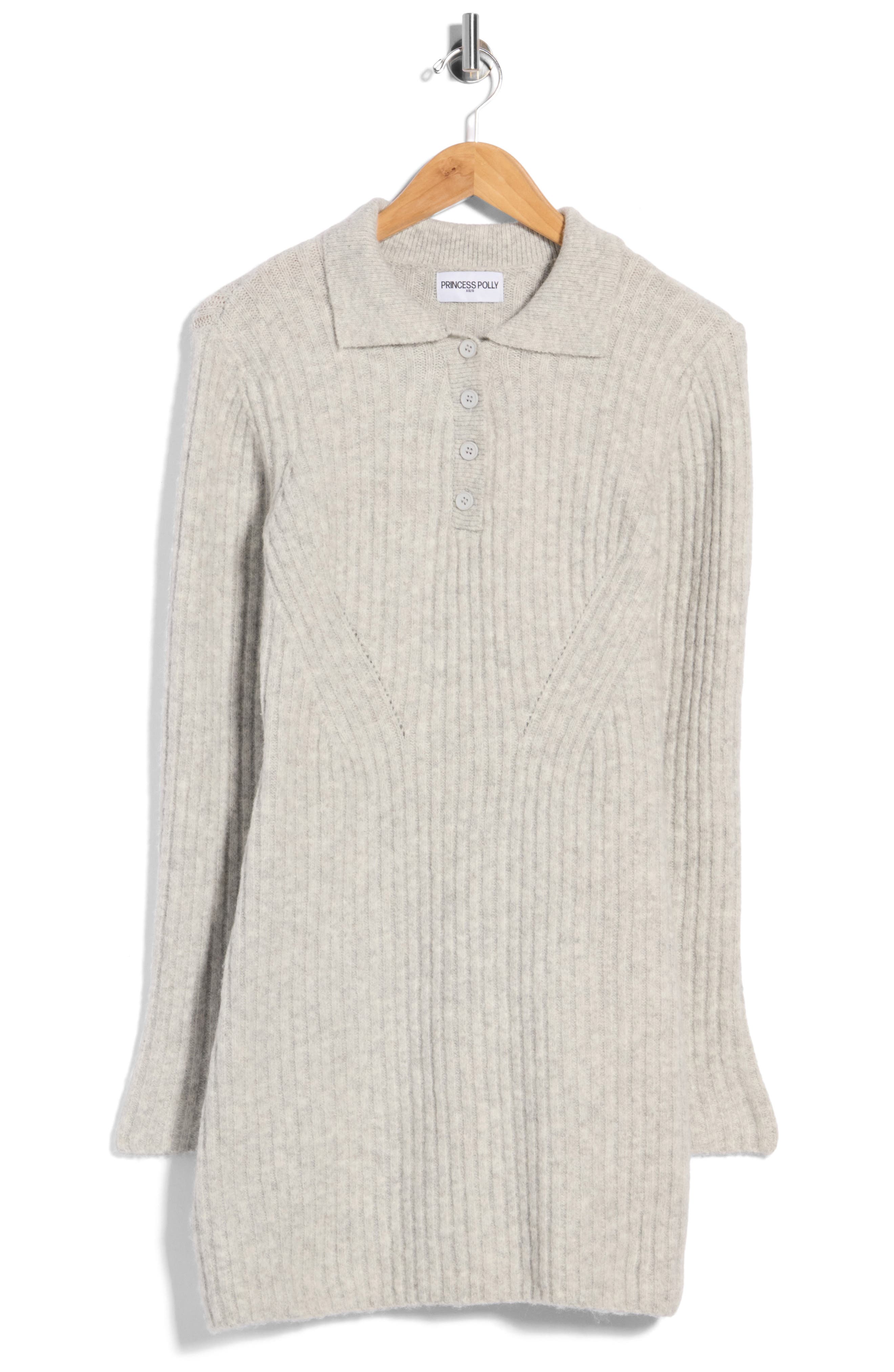Naloma Collared Long Sleeve Minidress