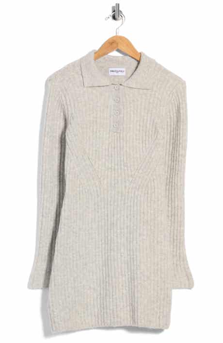 Naloma Collared Long Sleeve Minidress