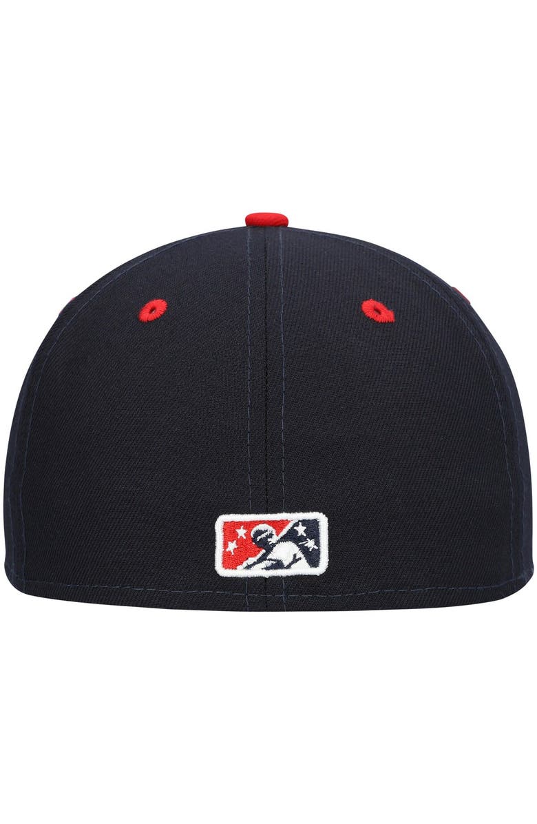 New Era Men's New Era Navy Portland Sea Dogs Authentic Collection Team Alternate 59FIFTY Fitted Hat, Alternate, color, 