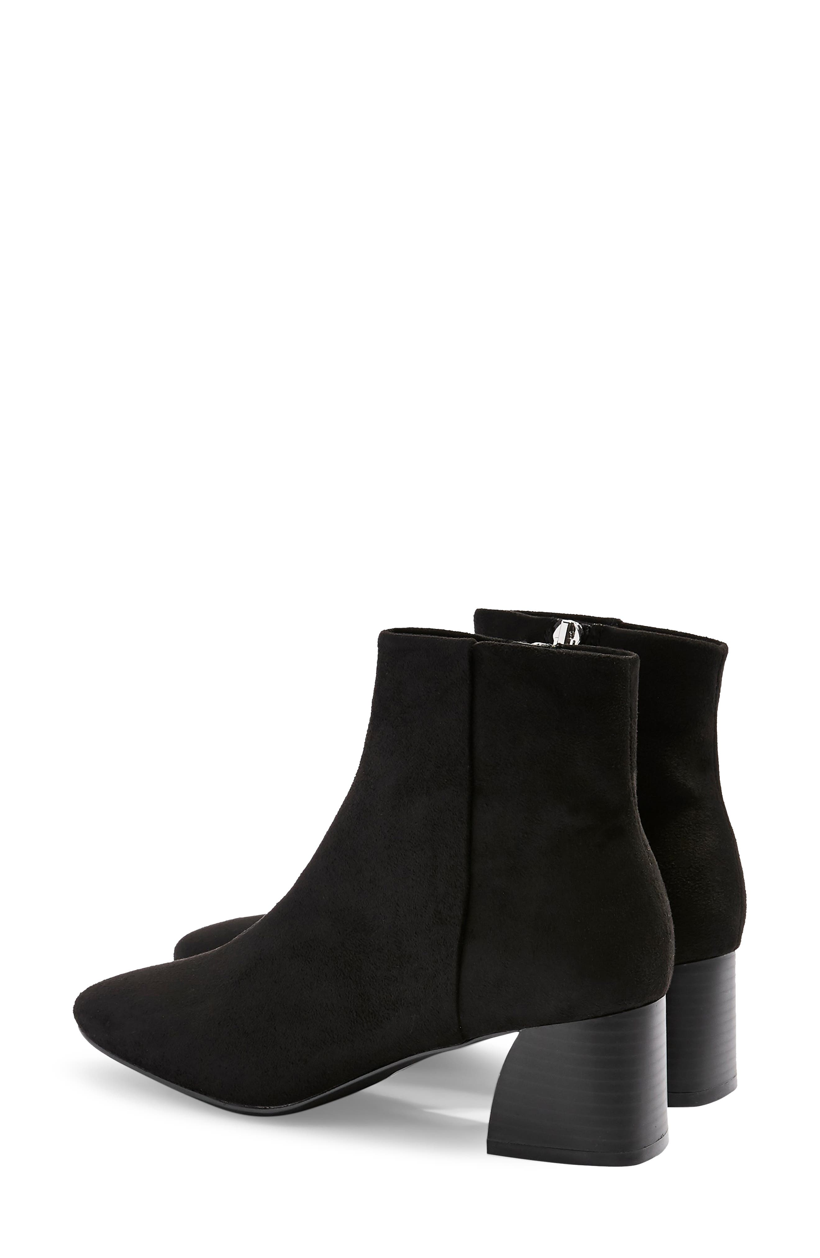Topshop Babe Block Heel Bootie, Alternate, color, 