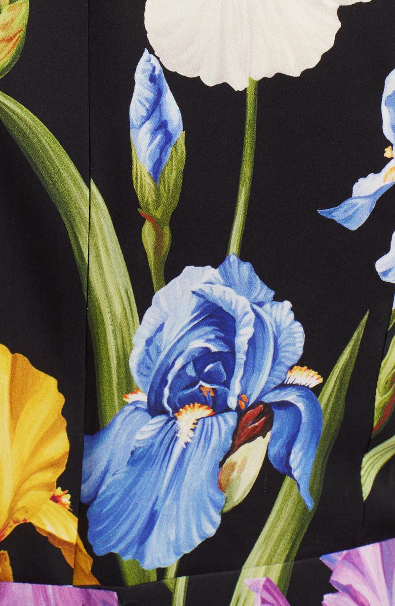 Dolce&Gabbana Iris Print Top, Alternate, color,