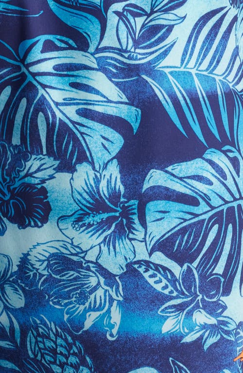 Tommy Bahama Naples Ocean Escape Swim Trunks In Eclipse