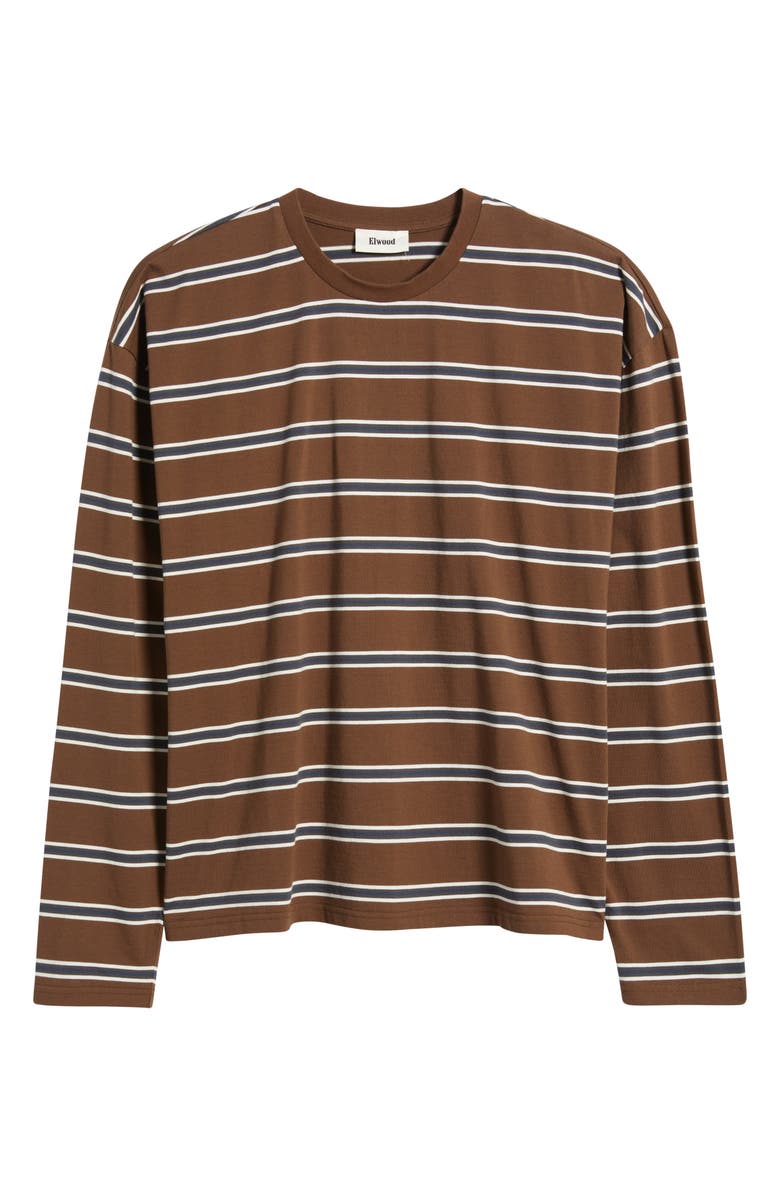 Elwood Secondary School Long Sleeve Cotton T-Shirt, Alternate, color, 