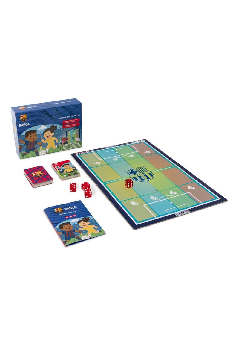 Miniland Together Much More than a Club - FC Barcelona Soccer Board Game, Main, color, Multi