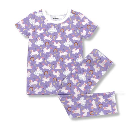 Kids Organic Two-Piece Pajama Set in Stars