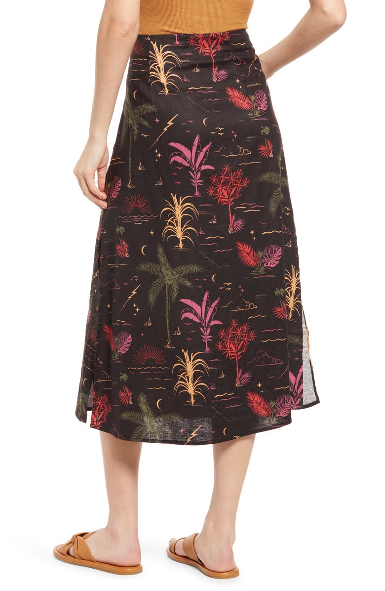 Marine Layer Ryan Midi Slip Skirt, Alternate, color,