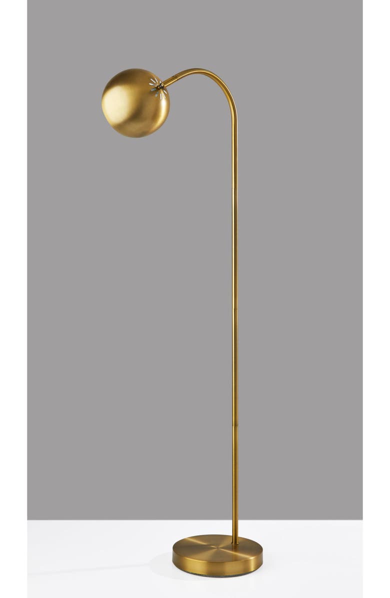 ADESSO LIGHTING Emerson Floor Lamp, Alternate, color,