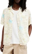 AllSaints Nevada Floral Print Camp Shirt