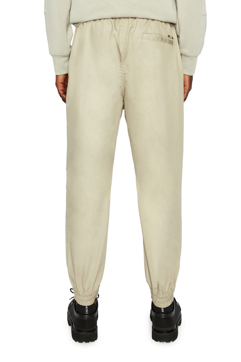 Organic Cotton Woven Drawstring Pants, Alternate, color, LONDON FOG