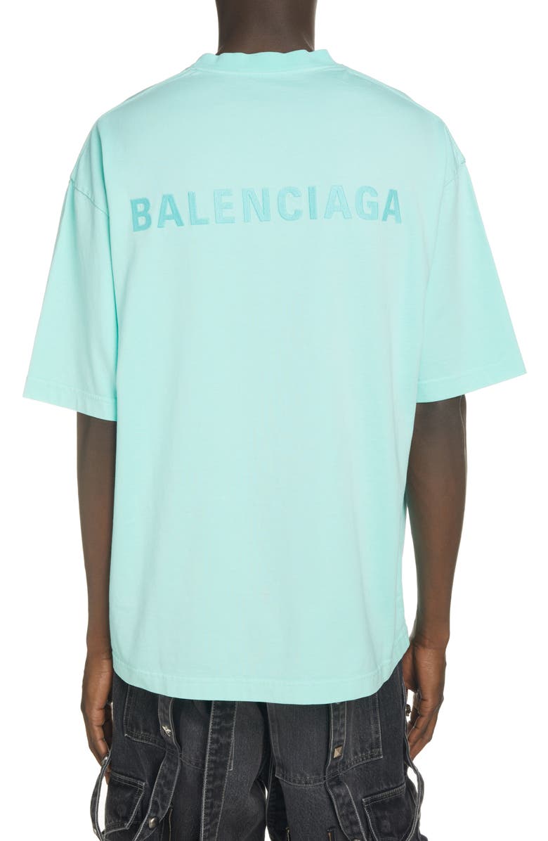 Balenciaga Classic Logo T-Shirt, Alternate, color, 