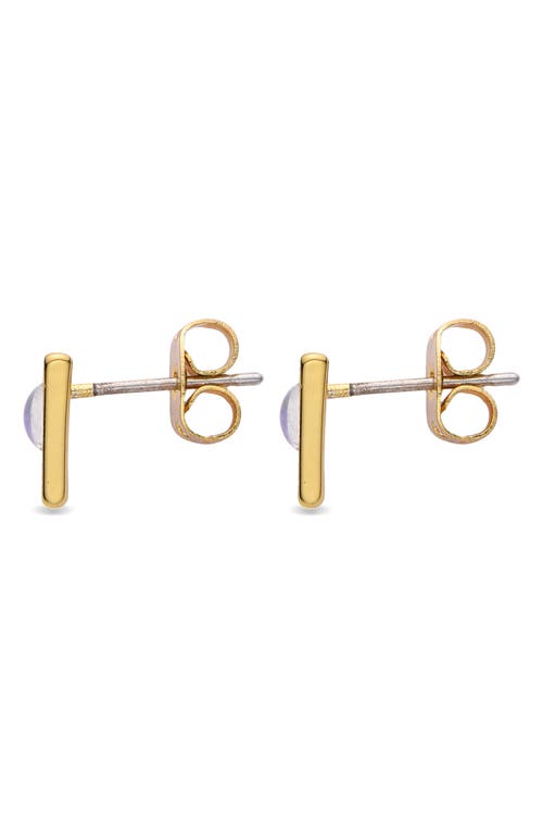 Eye Candy Los Angeles Triangle Stud Earrings