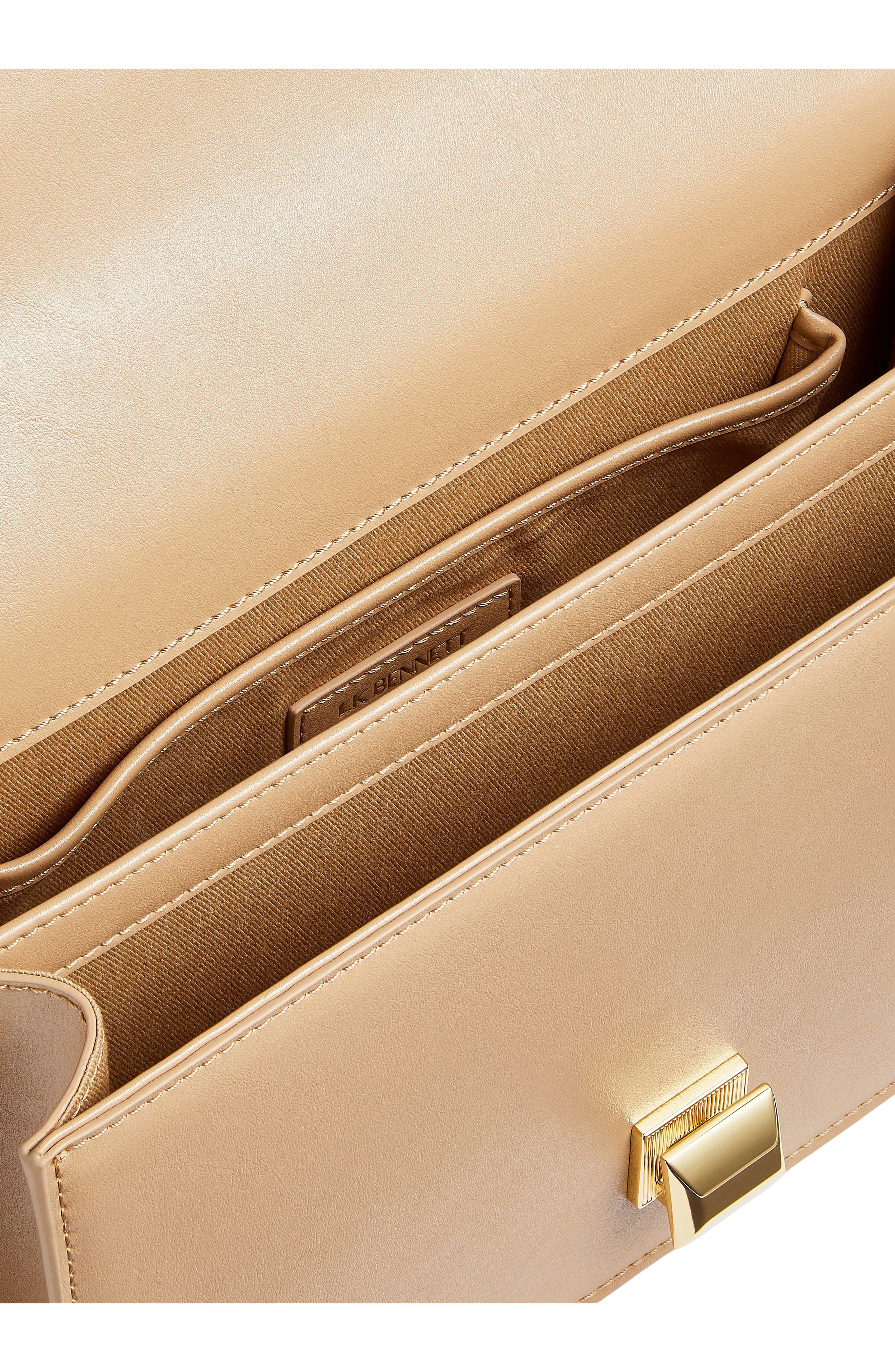 LK Bennett Ottie Structured Crossbody Bag, Alternate, color, 