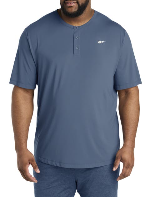 Big & Tall Performance Perfect Henley T-Shirt