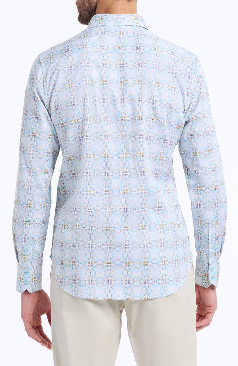 Robert Graham Runnymede Stretch Cotton Button-Up Shirt, Alternate, color, 