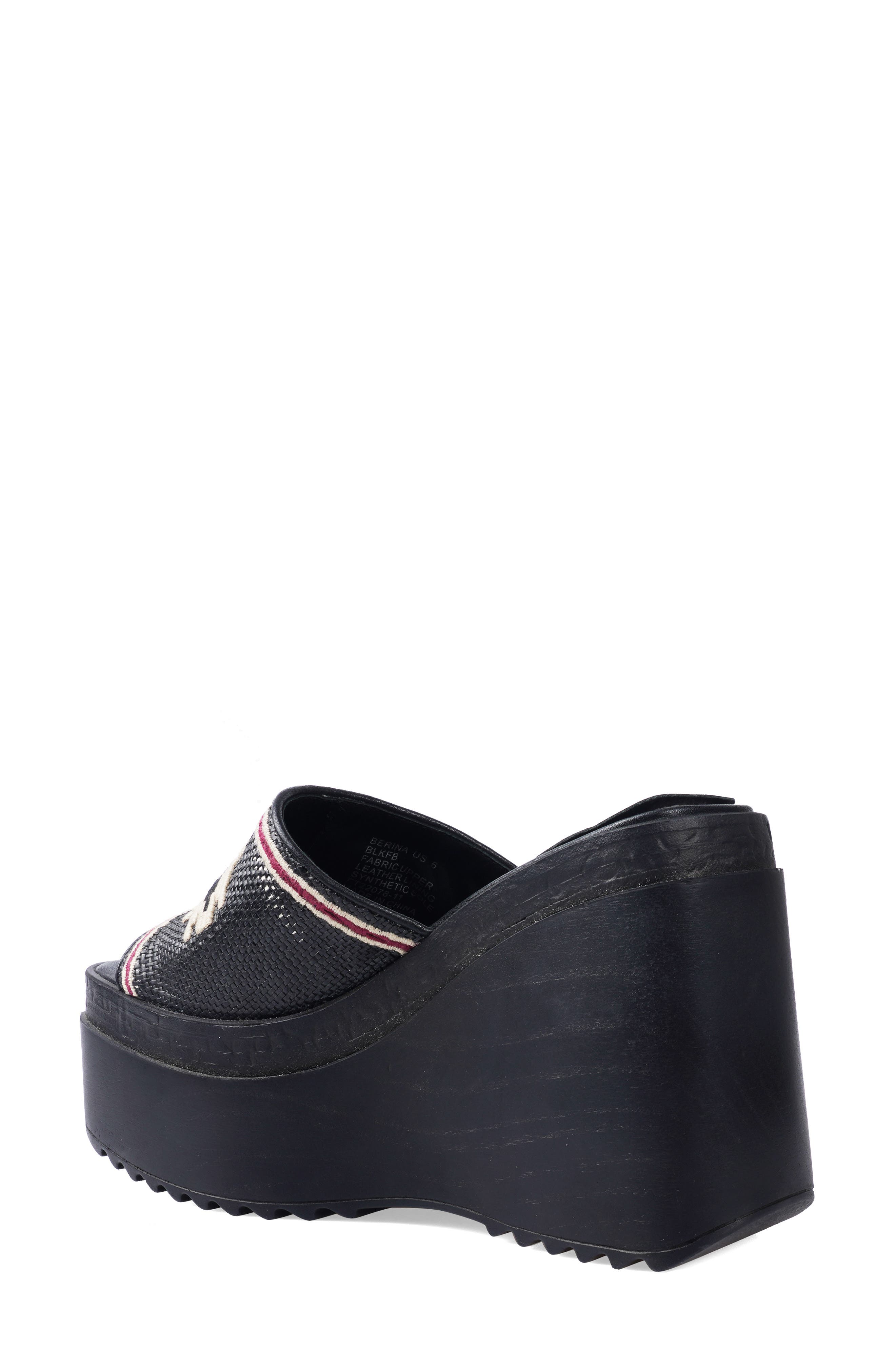 Candie's Berina Platform Wedge Sandal, Alternate, color, 