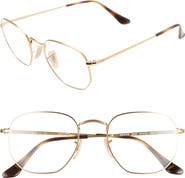 Ray-Ban 51mm Round Optical Glasses