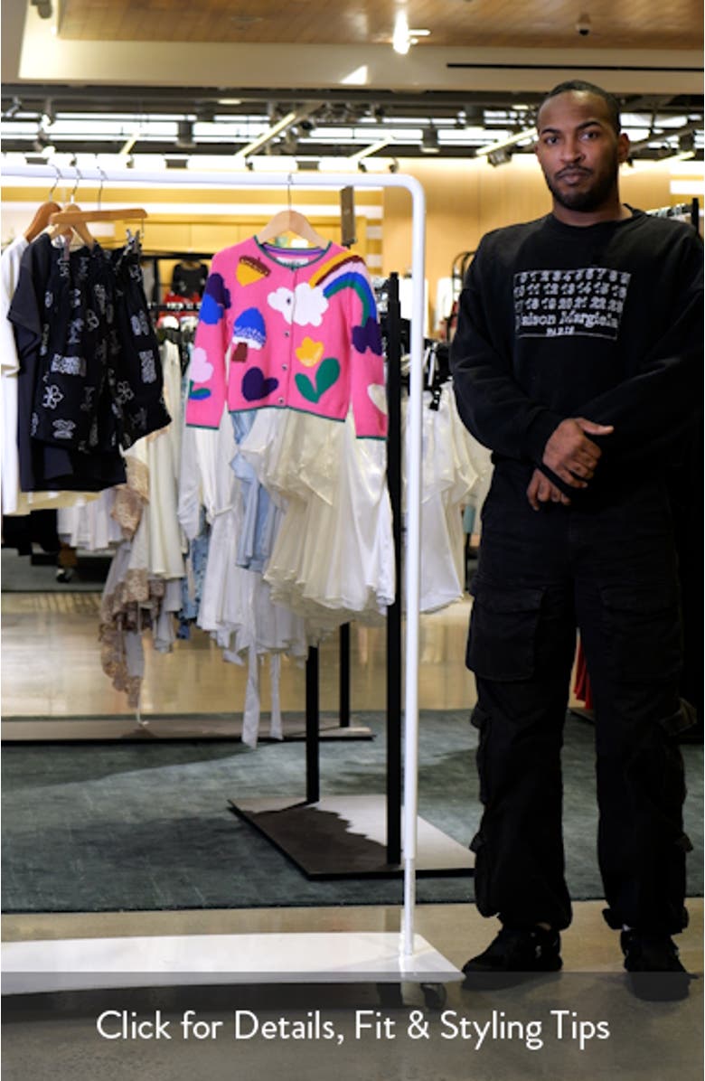 Kids' Joyful Graphic Cardigan, sales video thumbnail