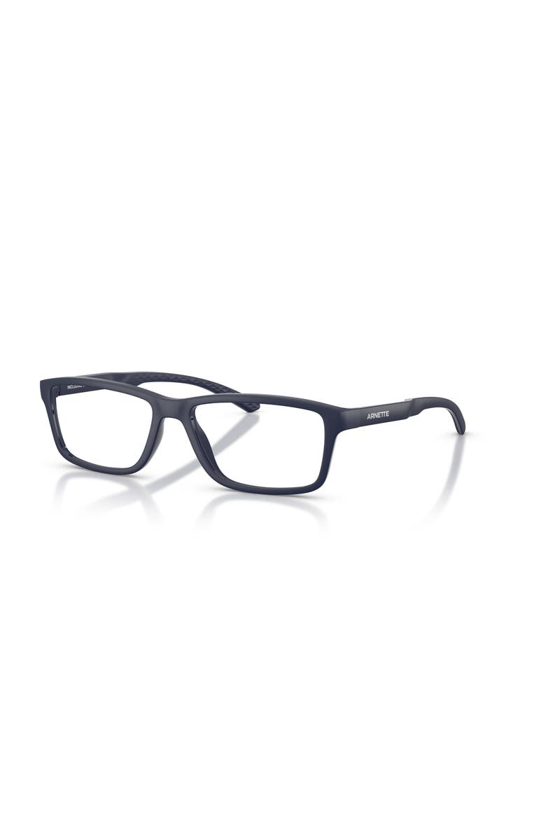 55mm Rectangle optical glasses, Main, color, Blue