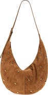 Madewell The Essential Curve Suede Shoulder Bag