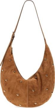 Madewell The Essential Curve Suede Shoulder Bag