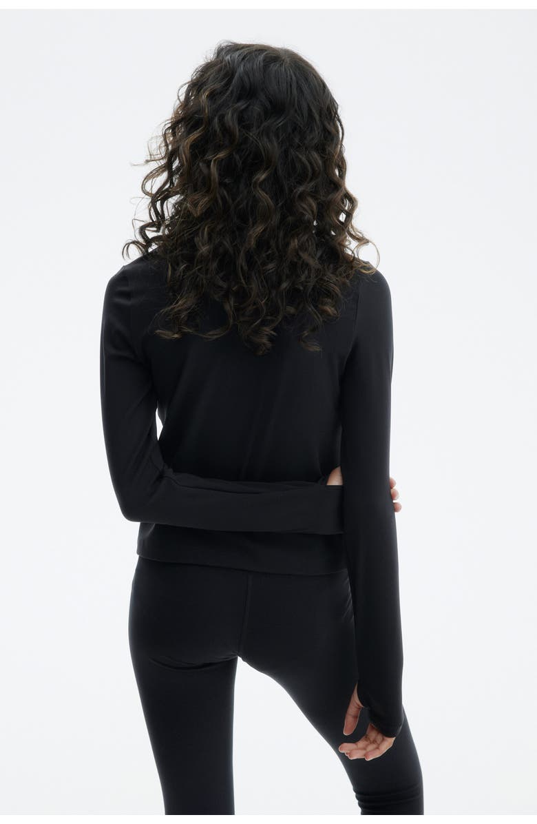 H&M Sports Leggings With Softmove, Alternate, color, Black