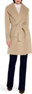 SENTALER Shawl Collar Alpaca & Wool Coat