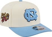 New Era Men's New Era Cream/Carolina Blue North Carolina Tar Heels America's 250th 9SEVENTY Adjustable Hat
