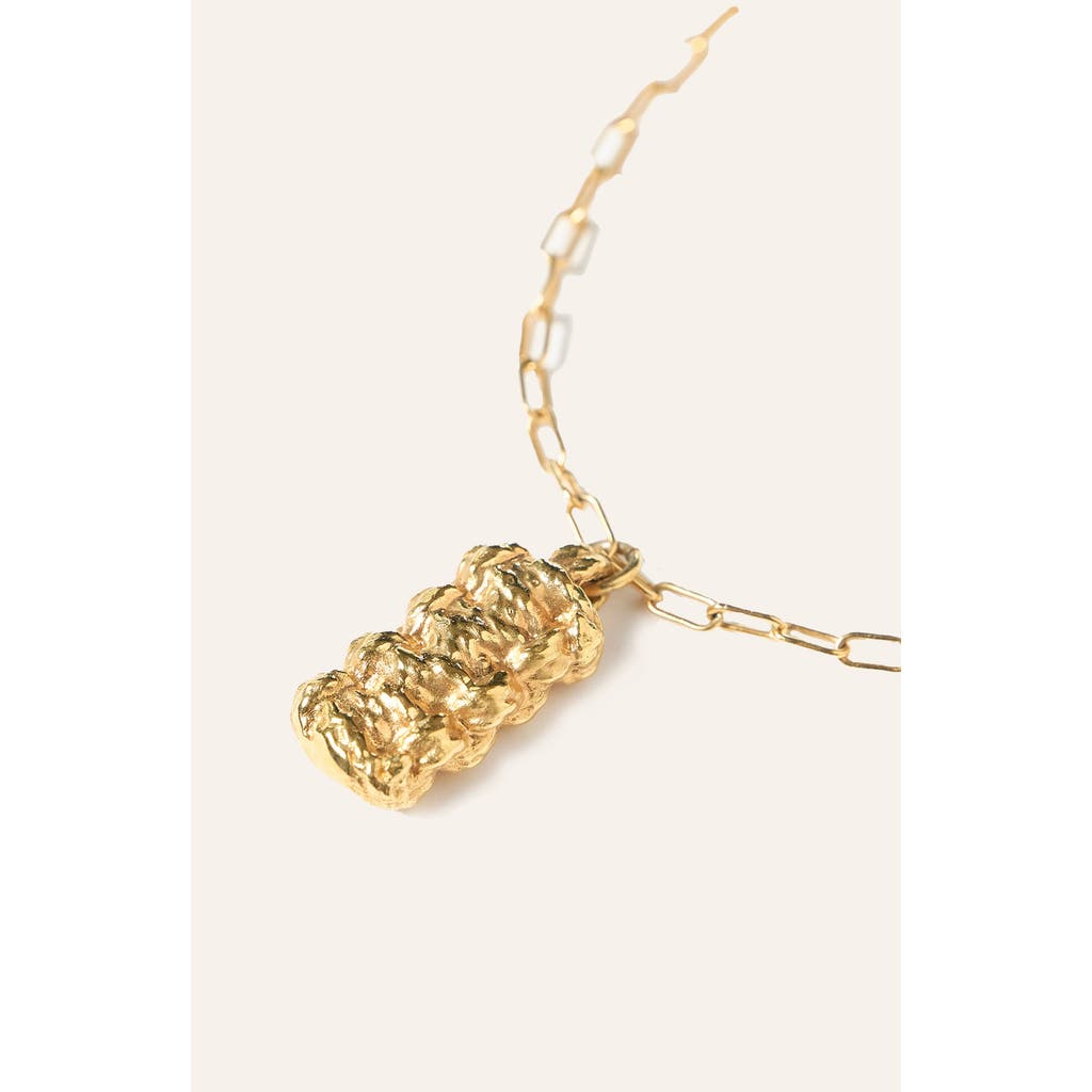 Cog Sinnet Necklace In Gold