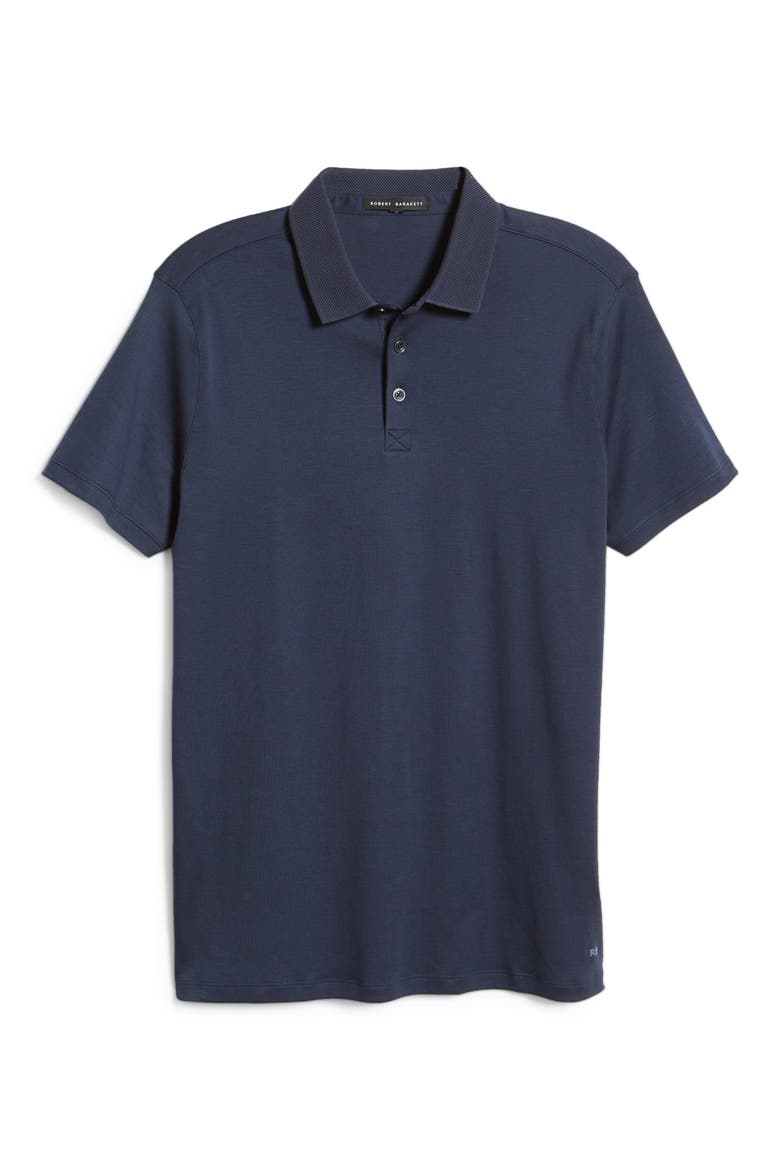 Men's Georgia Pima Cotton Polo, Alternate, color, BLUE NIGHT