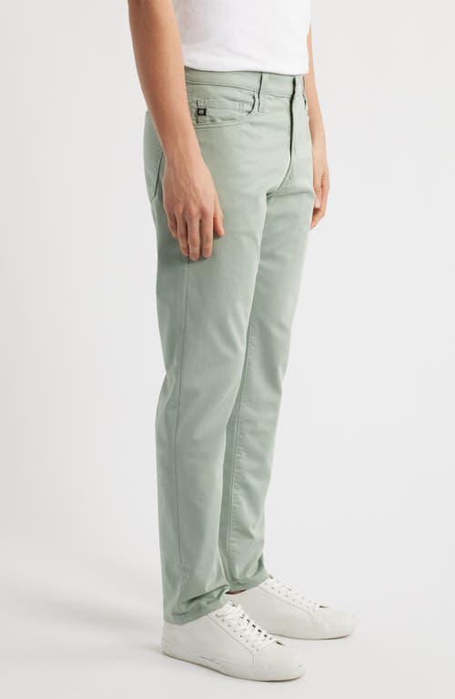 Ag Tellis Sud Modern Slim Fit Stretch Twill Pants In Green