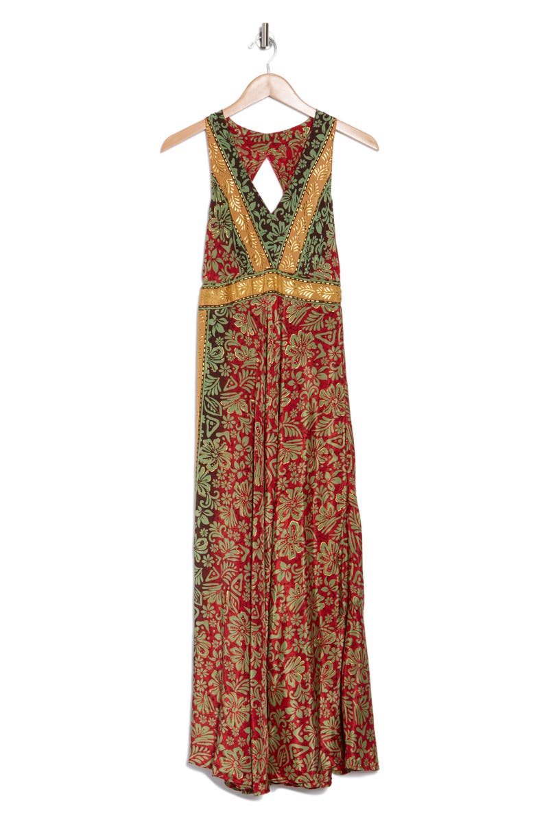 La Fiorentina Ariana Sleeveless Maxi Dress, Alternate, color, 